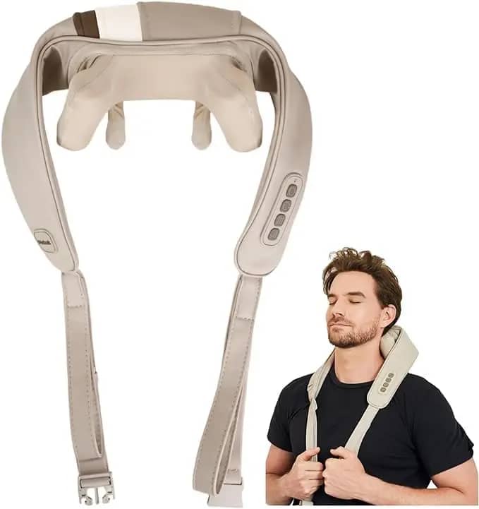 IMG-20250704-WA0019.jpg ماساژور گردن و شانه مدل HJ818 NECK MASSAG - Image 1