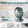 پنکه شارژی رومیزی DESKTOP convenient fan - Image 4