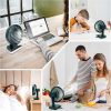 پنکه شارژی رومیزی DESKTOP convenient fan - Image 7