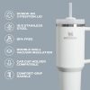 تراول ماگ استنلی مدل Quencher H2.O Tumbler دسته دار 1.18 لیتر اصل - Image 15